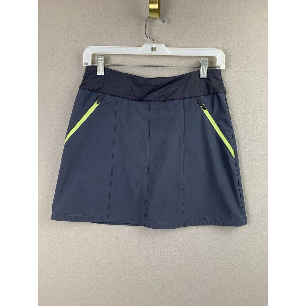 Title Nine Skirt Womans Size 2 Gray Golf Tennis Hiking Mini Pull On